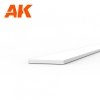 AK Interactive AK6504 STRIPS 0.30 X 3.00 X 350MM – STYRENE STRIP – (10 UNITS)